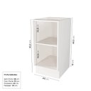 Ver imagem 2 de Balcão Planejado 1 Porta 40cm sem Tampo Arizona CabeCasa MadeiraOriginals
