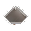 Ver imagem 3 de Balcão de Canto Oblíquo sem Tampo Arizona CabeCasa MadeiraOriginals