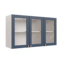 Ver imagem 1 de Armário Aéreo Planejado 3 Portas 120cm com Porta de Vidro Arizona CabeCasa MadeiraOriginals