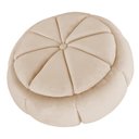 Ver imagem 3 de Puff da Vinci Abóbada 65 Cm Suede Slk Decor Amara Bege