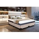 Ver imagem 1 de Cama Box King Size Bipartida Serenelife - Chenille Bege