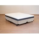 Ver imagem 2 de Cama Box King Size Bipartida Serenelife - Chenille Bege