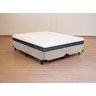 Cama Box King Size Bipartida Serenelife - Chenille Bege - 2