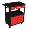 Carro para Ferramentas Desmontável com 2 Bandejas 1 Gaveta e 2 Portas Worker - 1