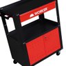 Carro para Ferramentas Desmontável com 2 Bandejas 1 Gaveta e 2 Portas Worker - 3