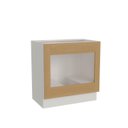 Ver imagem 1 de Balcão para Forno de Embutir Planejado 80cm sem Tampo Arizona CabeCasa MadeiraOriginals Marrom/Branco/Figueira