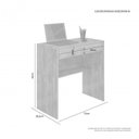 Ver imagem 6 de Conjunto 10 Escrivaninhas com Chave Andorinha 1 Gaveta 72cm Branco