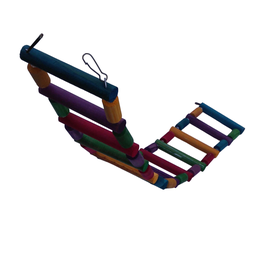 Brinquedo Aves Escada Flexível toca casinha ponte papagaio - 8