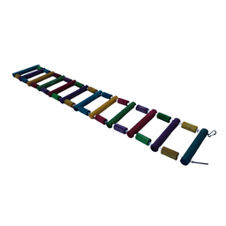 Brinquedo Aves Escada Flexível toca casinha ponte papagaio - 11