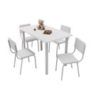 Ver imagem 2 de Conjunto Infantil com Mesa 75x50cm com 4 Cadeiras Laura