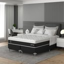 Ver imagem 5 de Conjunto Cama Box Queen Sofisticato 1,58x1,98x0,65m Montreal Cinza