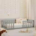 Ver imagem 2 de Cama Solteiro Montessoriana Cinza