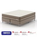 Ver imagem 2 de Conjunto Cama Box Queen Dublin 158x198x61cm Yescasa