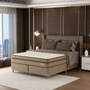 Ver imagem 5 de Conjunto Cama Box Queen Dublin 158x198x61cm Yescasa