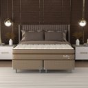 Ver imagem 6 de Conjunto Cama Box Queen Dublin 158x198x61cm Yescasa