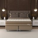 Ver imagem 6 de Conjunto Cama Box Queen Dublin 158x198x61cm Montreal