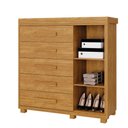 Ver imagem 3 de Cômoda 5 Gavetas 1 Porta Cinamomo Londres Fênix