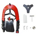 Ver imagem 6 de Roçadeira Á Gasolina Toyama Rt52-l C/ Lâmina 3 Pontas e Carretel Nylon + Óleo Stihl 2t