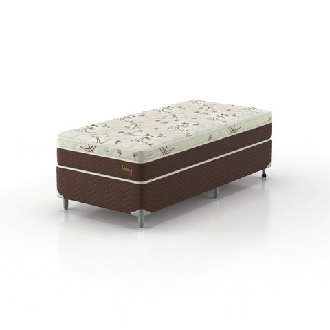 Conjunto Cama Box Solteiro Hórus 88x188x63cm Yescasa