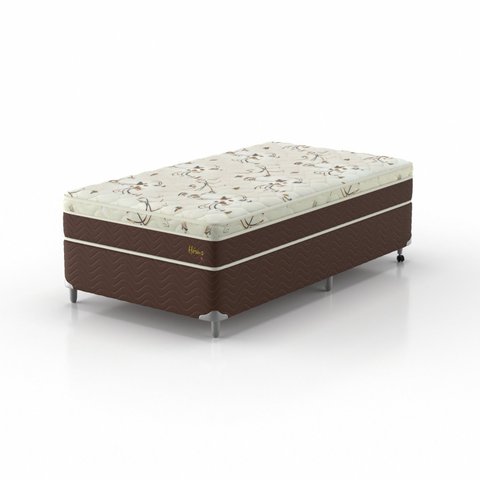 Conjunto Cama Box Solteirão 108x198x63cm Hórus Yescasa