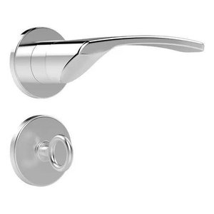 Fechadura Banheiro de 40mm R66 Arcus - Mz690 Cromado - Papaiz