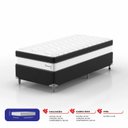 Ver imagem 2 de Cama Box Solteiro Diamond Euro Pt 0,88x1,88x0,63 Montreal