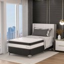 Ver imagem 5 de Cama Box Solteirão Diamond Euro Pt 1,08x1,98x0,63 Yescasa