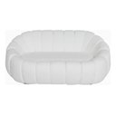 Ver imagem 3 de Namoradeira Concha Decorativa 190cm Sala Suede:branco/liso