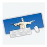Mouse Pad Grande Gamer Cristo Redentor - 1