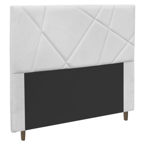 Cabeceira Cama Box Casal Mali 140cm Corano Branco - Abmaza