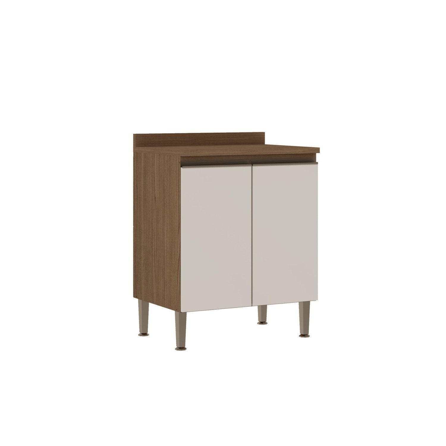 Gabinete para Banheiro 2 Portas com 2 Nicho Acquaflex - 3