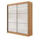 Ver imagem 1 de Guarda Roupa Roupeiro Santorini 2 Portas Cinamomo/off D'doro