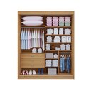 Ver imagem 2 de Guarda Roupa Roupeiro Santorini 2 Portas Cinamomo/off D'doro