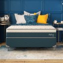 Ver imagem 6 de Cama Box Casal Safira Molas Ensacadas 138x188x63 Montreal Azul