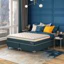 Ver imagem 5 de Cama Box Super King Safira Molas Ensacadas 193x203x63 Yescasa