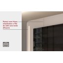 Ver imagem 5 de Rack com Painel Lotus para Tv até 75 Polegadas 2 Portas Ripado Led Off White