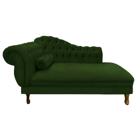 Recamier Barcelona 1,60 Suede Verde - Dominic Decor