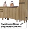 Cozinha Planejada Dinamarca Indekes 8 peças Castanho 263x53x217 - 5