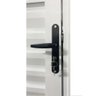 Porta Social Palheta de Alumínio 210 X 80cm Linha 25 Lado Direito Esquadrias Bergamo - 7