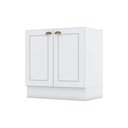 Ver imagem 1 de Balcão Modulado 80cm 2 Portas Emily Henn (sem Tampo)