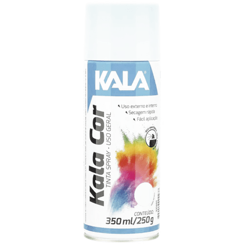 Tinta spray Azul claro uso geral kala cor 350ml\250g