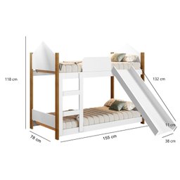 Beliche Infantil com Escorregador Magia - 3