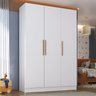 Guarda-roupa Infantil 200x136cm 3 Portas Oliver Yescasa - 1