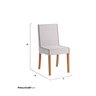 Conjunto 4 Cadeiras para Sala de Jantar Barcelona - 4