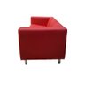 Sofá Nilo Sala Recepção 3 Lugares - Vermelho - 3