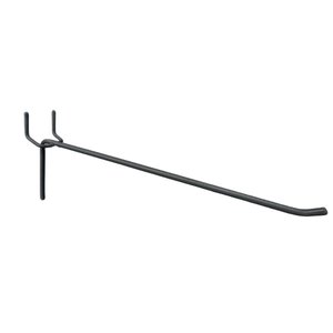20 Gancho para Eucatex 15cm - Arame 4mm Preto