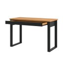 Ver imagem 2 de Mesa Escrivaninha Industrial com Gaveta Dalla Costa 100% Mdf