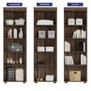 Ver imagem 6 de Armário Multiuso Turim 2 Portas Café Wood