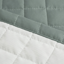 Ver imagem 6 de Peseira Cama Casal Queen Copacabana Percal 300 Fios: Peseira Cama - Verde