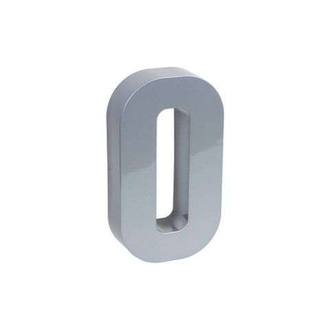 Numero Residencial Aluminio 0 - Roper Plast